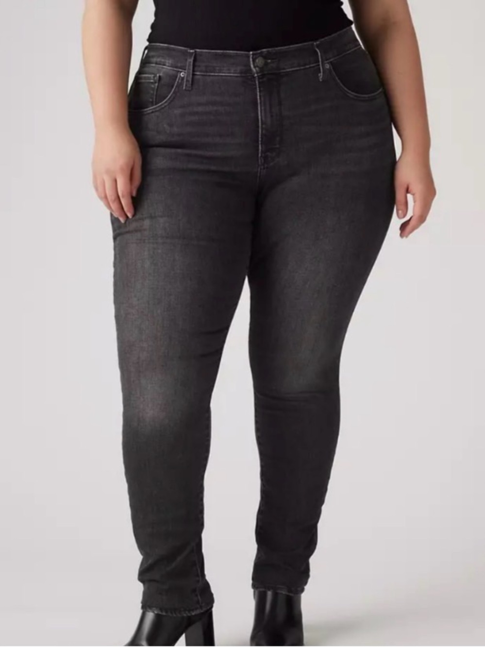 Levi’s Women’s Black 720 High Rise Super Skinny Jeans